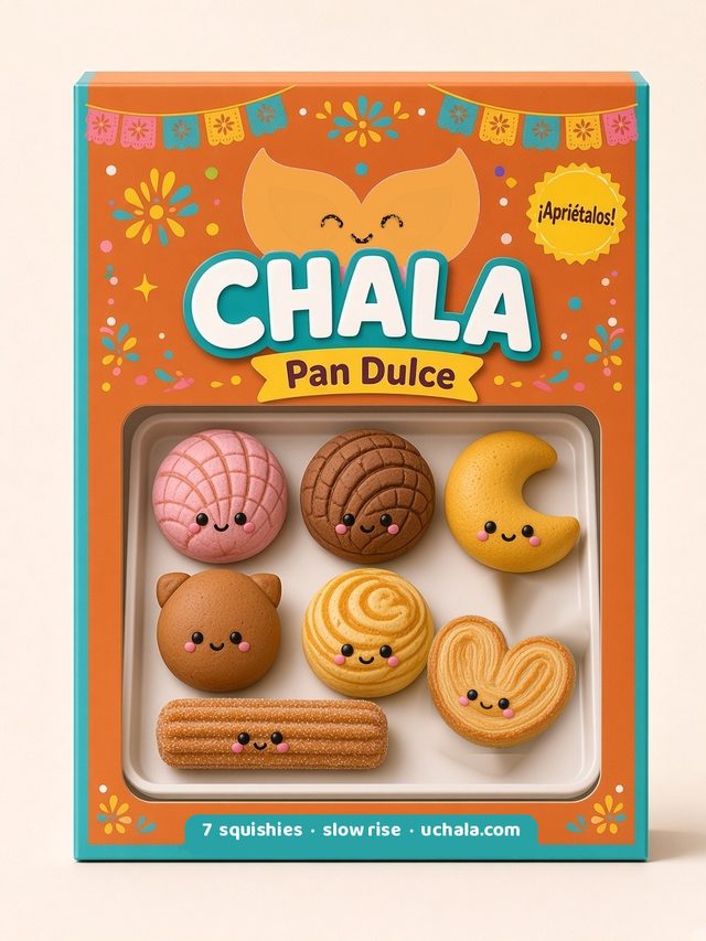Pan Dulce kit box, concept art