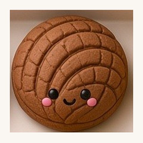 Chocolate concha squishy