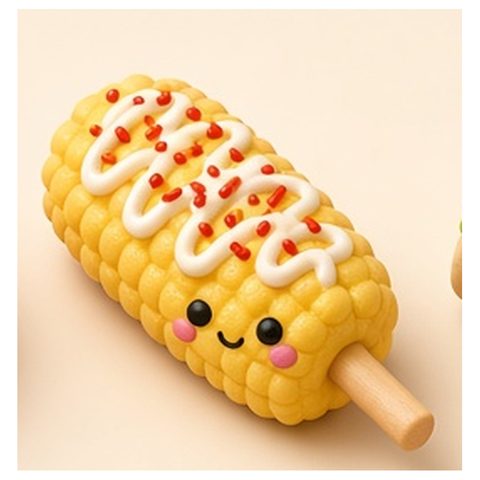Elote on a stick squishy